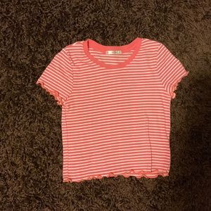 Pink stripped shirt